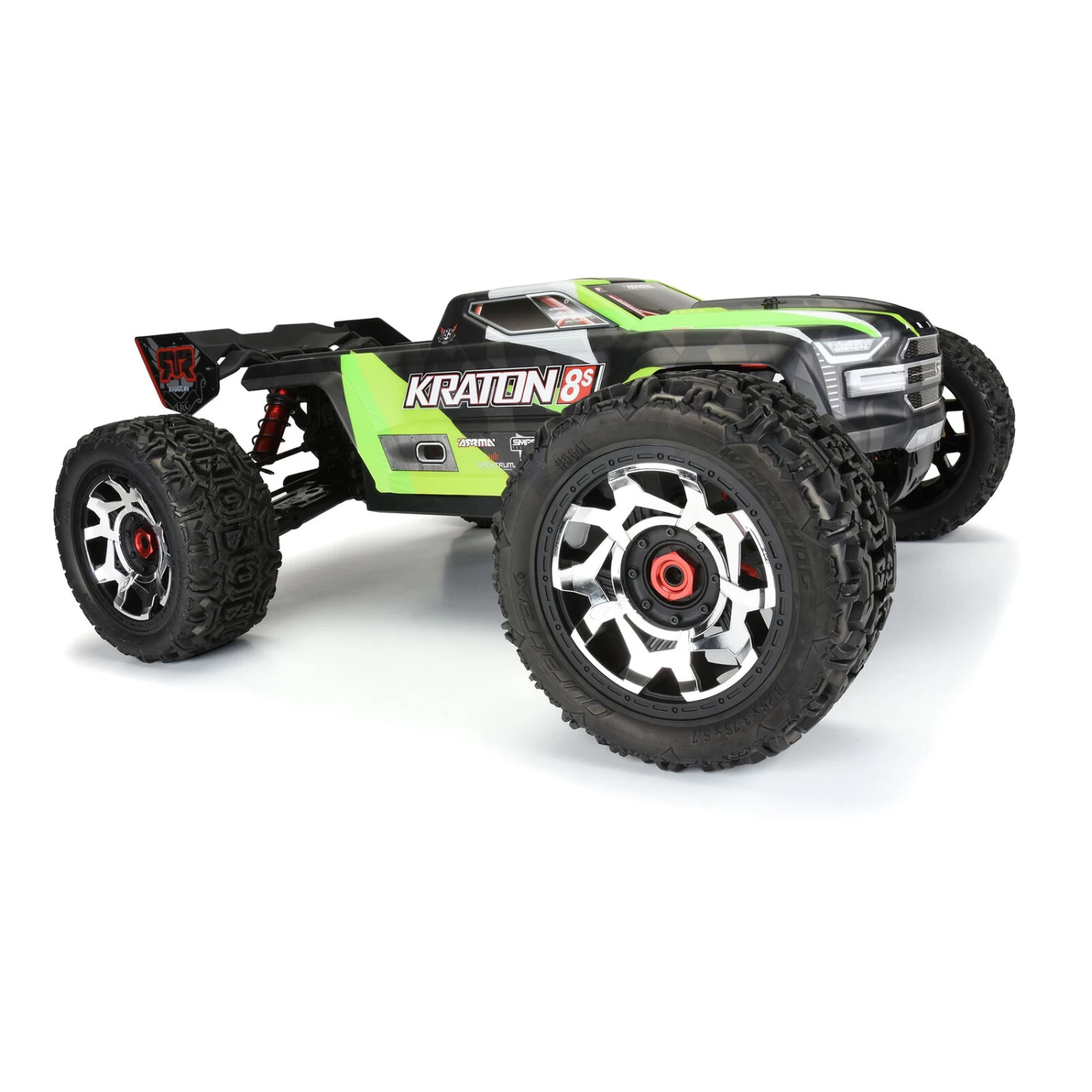 Duratrax Clip-Lock Wheel Face Mirror Chrome For Ripper 5.7" Wheel (2) - Image 3