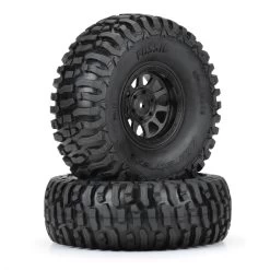 Duratrax 1/10 Fossil Font/Rear 1.9" Crawler Tires MTD 12mm Black Kodiak (2)