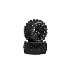 Duratrax FAZE ST 2.8 Mounted F/R C2 0 Offset Black (2)