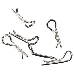 Duratrax Body Clip, Large Bent (6)