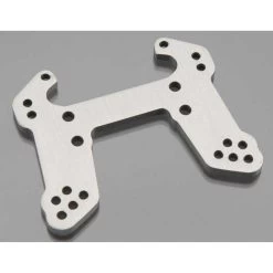 Duratrax Front Shock Tower, Aluminum 4mm, Gun Metal: 835B