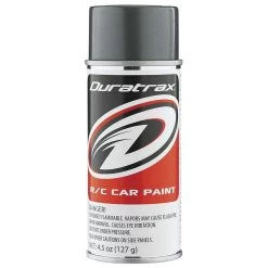 Duratrax Polycarb Spray Gun Metal, 4.5 Oz