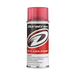 Duratrax Polycarb Spray, Candy Red, 4.5 Oz