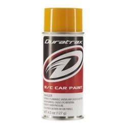 Duratrax Polycarb Spray, Bright Yellow, 4.5 Oz
