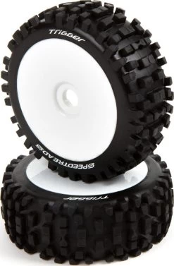 DTXC2972 - SpeedTreads 1/8 Trigger Mounted Tires (2) By DURATRAX @ Great Hobbies