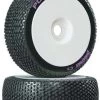 DTXC3631 - Posse 1/7 Buggy Tire C3 Mounted White (2) By DURATRAX @ Great Hobbies