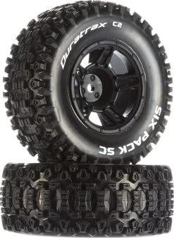 DTXC3860 - Six Pack SC C2 Mounted Slash Front (2) By DURATRAX @ Great Hobbies