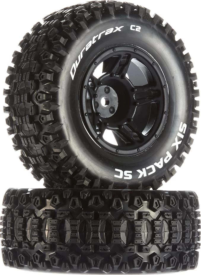 DTXC3860 - Six Pack SC C2 Mounted Slash Front (2) By DURATRAX @ Great Hobbies