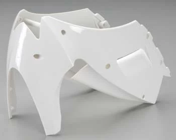 DTXC4730 - Body Front White DXR500 By DURATRAX @ Great Hobbies