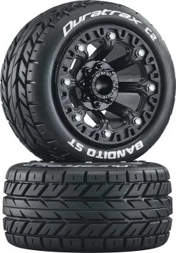 DTXC5105 - Bandito ST 2.2" Black (2) By DURATRAX @ Great Hobbies