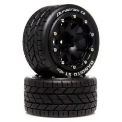 Duratrax Bandito ST Belted 2.8" 2WD Mounted Rear Tires, 0.5 Offset (2)