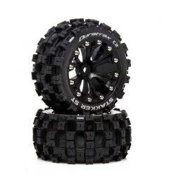 Duratrax Front/Rear Stakker ST 2.8" Mounted C2 0 Offset Wheels (2)