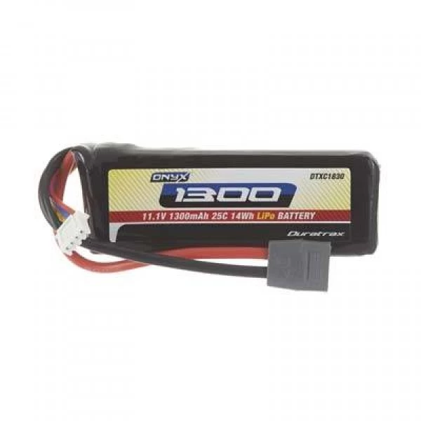 Duratrax LiPo Battery 1300mAh 25C 11.1V (3S)