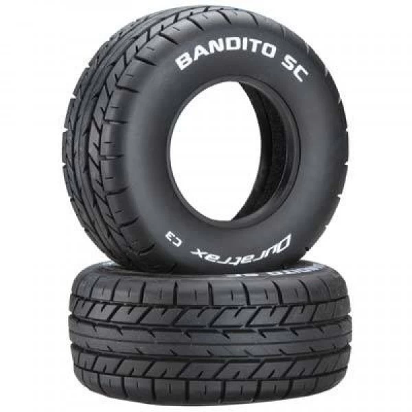 DuraTrax Bandito SC 1/10 On-Road Truck C3 Tires (2)