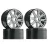 1/8 Buggy Wheel Spoke Black Chrome (4)