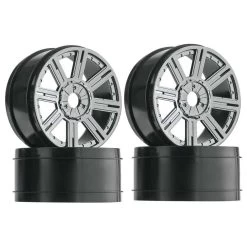 1/8 Buggy Wheel Spoke Black Chrome (4)